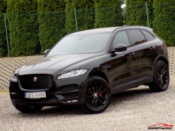 Jaguar F-Pace SUV 2.0 i4D 180KM 2017 Jaguar F-Pace BLACK 180KM 4x4 Kamera Led Skora Ambiente 2.0 Diesel 180KM, zdjęcie 2