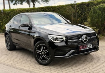 Mercedes GLC C254/X254 Coupe 2.0 300 258KM 2023 Mercedes-Benz GLC AMG Alu19 Kamera Virtual Navi Ambiente Piekny Gwarancja, zdjęcie 1