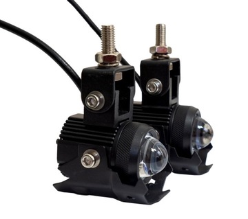 Бифункциональные белые и желтые светодиодные галогенные линзы