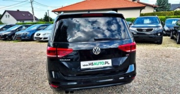 Volkswagen Touran III 1.4 TSI 150KM 2017 Volkswagen Touran BENZYNA grzane fotele ALCANTARA nawigacja OKAZJA, zdjęcie 13