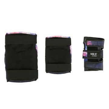 КОМПЛЕКТ ЗАЩИТЫ НА ЗАПЯСТЬЯ, ЛОКОТИ И КОЛЕНЫ ВЕЛОСИПЕД СКЕЙТБОРД РАЗМЕР L