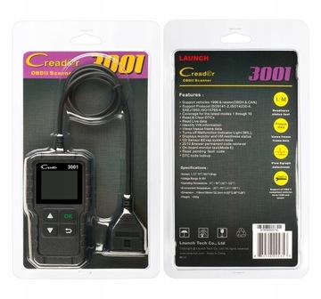 CR-3001 СКАНЕР ОШИБОК ИНТЕРФЕЙСА OBD-2 СТИРАНИЕ