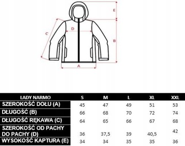 DAMSKA KURTKA SOFTSHELL LADY NARMO HI-TEC L