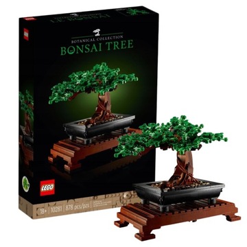 LEGO KLOCKI ZESTAW BOTANICAL COLLECTION - DRZEWKO BONSAI TREE NA PREZENT