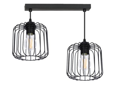 LAMPA WISZĄCA SUFITOWA ŻYRANDOL DRUCIANA RING LED