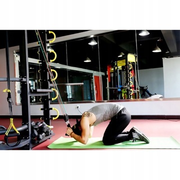 ЭСПАНДРЫ ДЛЯ ТРЕНИРОВОК НАБОР ИЗ 5 ЭСПАНДЕРОВ ДЛЯ ТРЕНИРОВОК РУЧКИ ДЛЯ ТРЕНИРОВОК