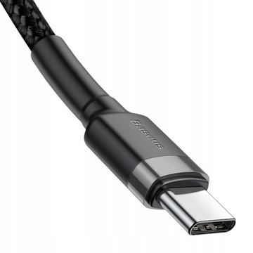 КАБЕЛЬ QC FAST BASEUS USB-C Type-C, мощность 60 Вт, 1 м
