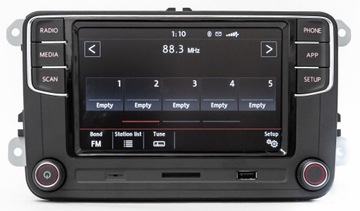 Магнитола VW RCD330 360 AndroidAuto CARPLAY MirrorLink