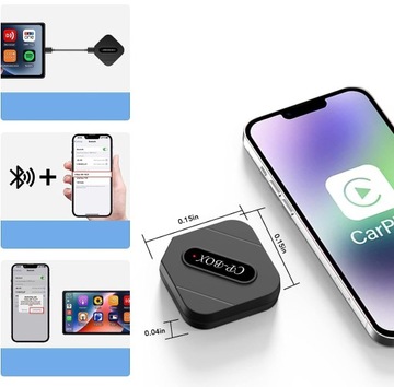 Беспроводной автомобильный адаптер CarPlay для Apple Plug and Play WiFi USB