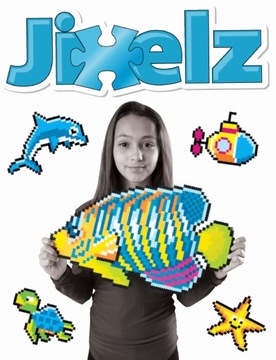 Набор подводных пиксельных пазлов BIG Jixelz