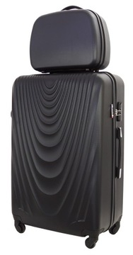 WALIZKA ZESTAW DUŻA XXL + KUFEREK BAGAŻ 1051