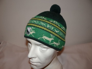 КРУТАЯ ШАПКА - ХАСКИ ФИНЛЯНДИЯ ШЕРСТЬ