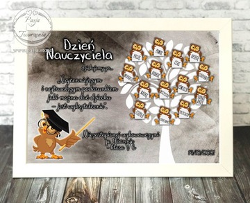 День учителя, завершающийся благодарственным подарком