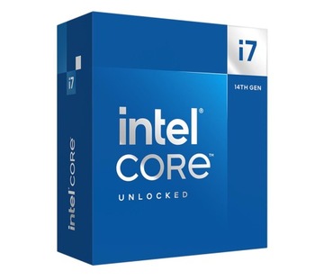 Procesor Intel i7-14700K 20 x 3,4 GHz UHD 770 BOX 5.6GHZ TURBO