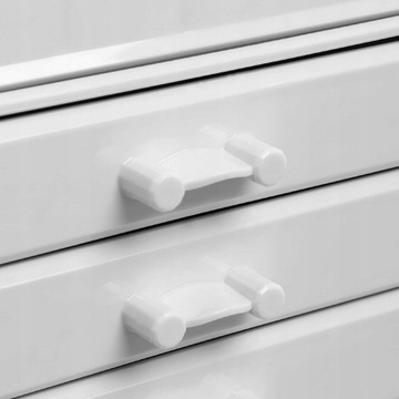 Органайзер для косметики с 4 ящиками и 16 отделениями.