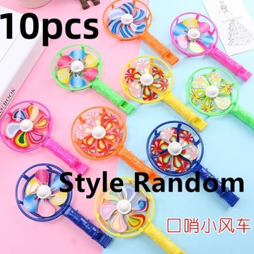 Набивка для маленьких мальчиков и девочек, карнавальные призы, милый свисток, ветряная мельница