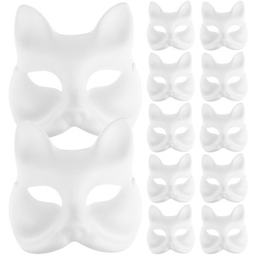 Therian Mask Japońska półmaska dziecięca Fox