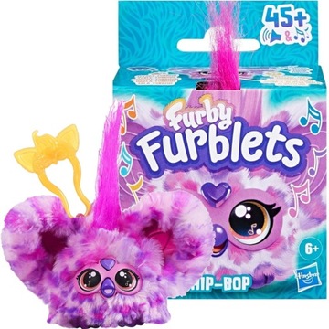 Furby Furblets Hip-Bop Interaktywna maskotka 45 dźwięków Hasbro