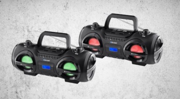 РАДИО БУМБОКС BLUETOOTH ДИНАМИК CD USB GoGEN CDM425SUBT