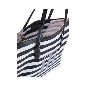 Torebka shopper tkanina Tommy Hilfiger