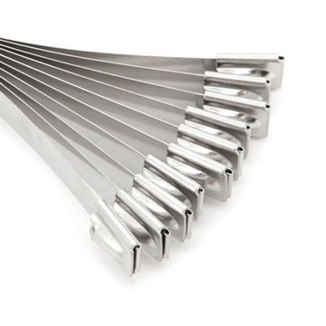 ЗАЖИМ ШАРИКОВЫЙ СТАЛЬНОЙ 4,6x300 10 шт.