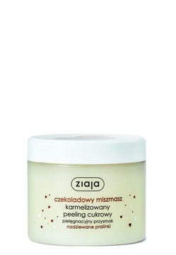 Ziaja karmelizowany peeling cukrowy CZEKOLADOWY MISZMASZ 300 ml