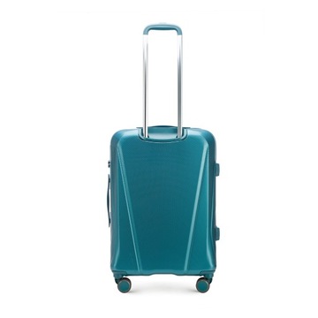 WITTCHEN средний синий чемодан из поликарбоната