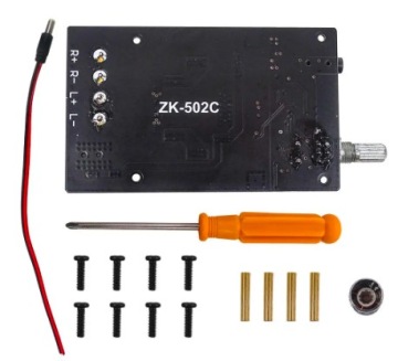 ZK-502C Плата стереоусилителя звука Bluetooth