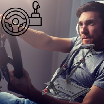Подставка на руль для Logitech G29 G920 G27 G923, регулируемая устойчивая рама