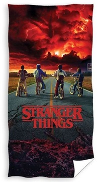 RĘCZNIK STRANGER THINGS WELCOME TO HAWKINS 70x140