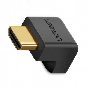 Adapter KĄTOWY HDMI dolny ŁĄCZNIK wtyk gniazdo przejściówka kąt 90 stopni