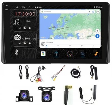 RADIO NAWIGACJA GPS TOYOTA AURIS COROLLA 2013-2018 CARPLAY WIFI 128GB SIM