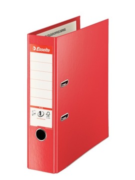 Segregator Esselte Vivida Plus No.1 A4 80mm czerwo