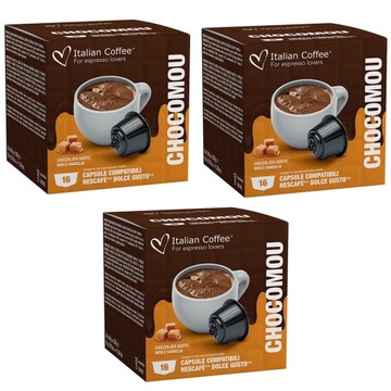 Kapsułki Dolce Gusto IC Czekolada i Toffi 3x16 szt