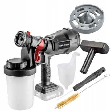 ПОКРАСОЧНЫЙ ПИСТОЛЕТ GRAPHITER HVLP 18V