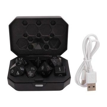 wkv-7 шт. ИГРОВЫЕ КОСТИ СВЕТОДИОДНОЕ ОСВЕЩЕНИЕ