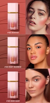 Питательные румяна для лица Liquid Cheek Blush Ge