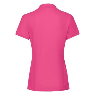 FRUIT DAMSKA KOSZULKA POLO PREMIUM FUCHSIA XXL