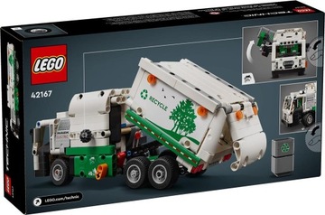 LEGO TECHNIC BLOCKS 42167 ЭЛЕКТРИЧЕСКИЙ МУСОРОВОЗ MACK LR АВТОМАТИЧЕСКИЙ НАБОР НОВЫЙ