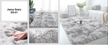 МЯГКИЙ ПЛЮШЕВЫЙ ПРОТИВОСКОЛЬЗЯЩИЙ ПЛЮШЕВЫЙ КОВЕР 80x150, МОЮЩИЙСЯ