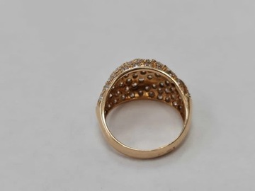 Klasyczny złoty pierścionek damski/ 583/ 6.05g/R16