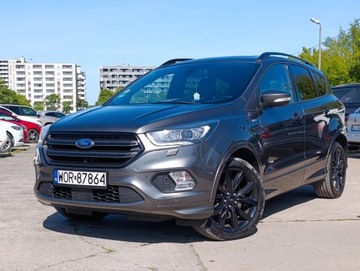 Ford Kuga II SUV Facelifting 2.0 TDCi 180KM 2017 FORD KUGA II 2.0 TDCi 180KM, Automat, Bezwypadkowy, 4x4, St-Line, Gwarancja, zdjęcie 2