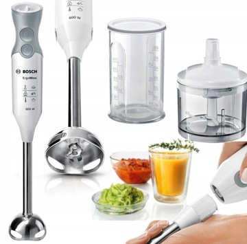 Blender BOSCH MSM66120 600W ROZDRABNIACZ MOCNY KUBEK MOCNY