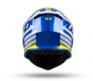 Шлем Ufo Intrepid Сине-белый L-кросс эндуро