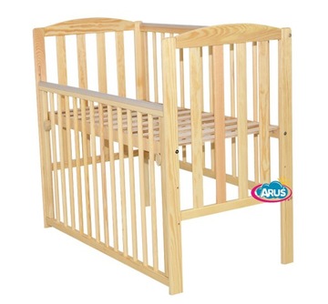 ДЕТСКАЯ кроватка С ОТКЛОНКОЙ 100Х50 + МАТРАС - НАТ