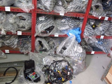 Фиат 500 Гранде Пунто, разъем натяжителя подушки безопасности.