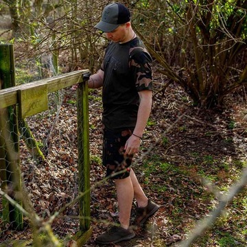 Koszulka Fox Khaki/Camo Outline T - XXXL