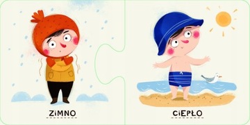 Пазл 20 деталей. Пусио. Противоположности