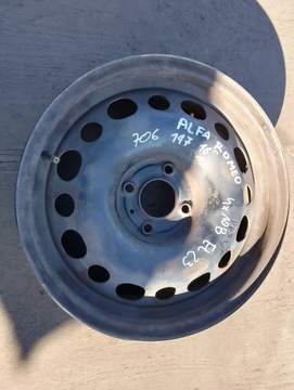 DISK OCELOVÝ ALFA ROMEO 147 16" 4X108 ET23