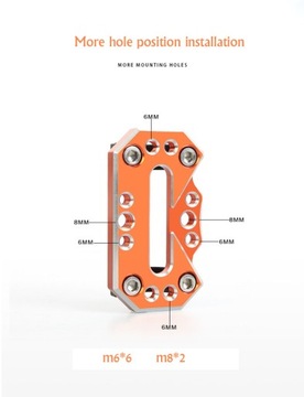 Poprzeczka kierownicy ATV aluminiowa regulowana